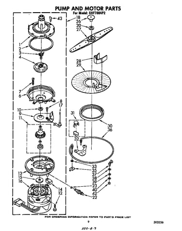 Pump and motor