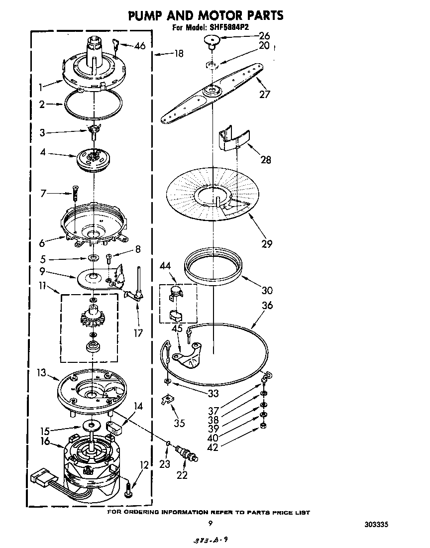 Pump and motor