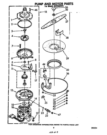 Pump and motor