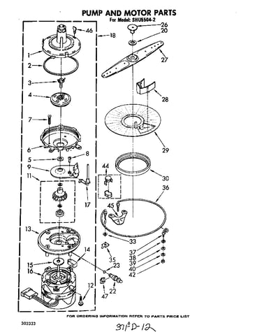 Pump and motor