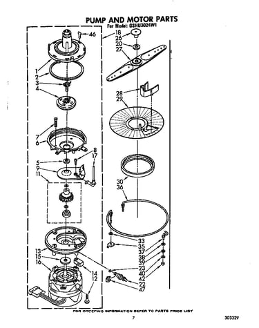Pump and motor
