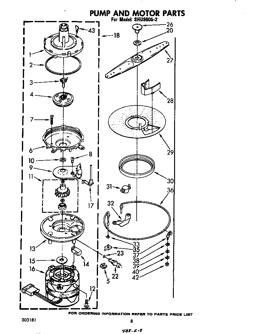 Pump and motor