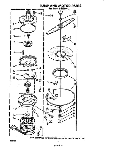 Pump and motor
