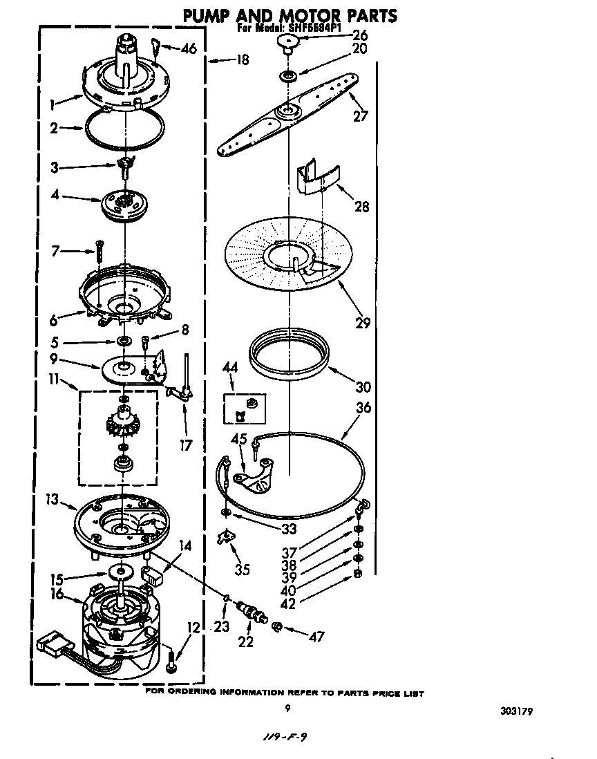 PUMP AND MOTOR