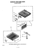 Dishrack and panel