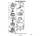 Whirlpool GSHF7884P0 pump and motor diagram