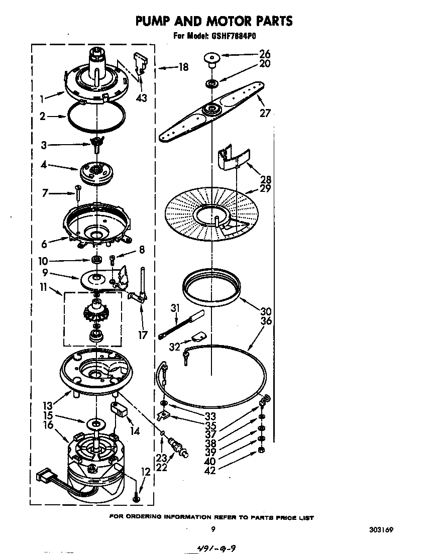 Pump and motor