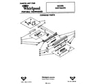 Whirlpool SHF7884P0 console diagram