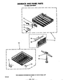 Dishrack and panel