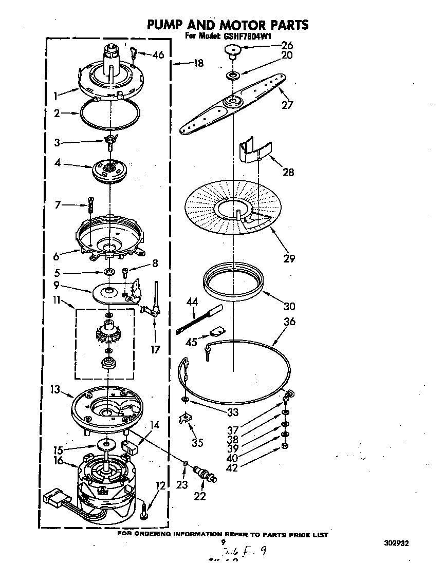 Pump and motor