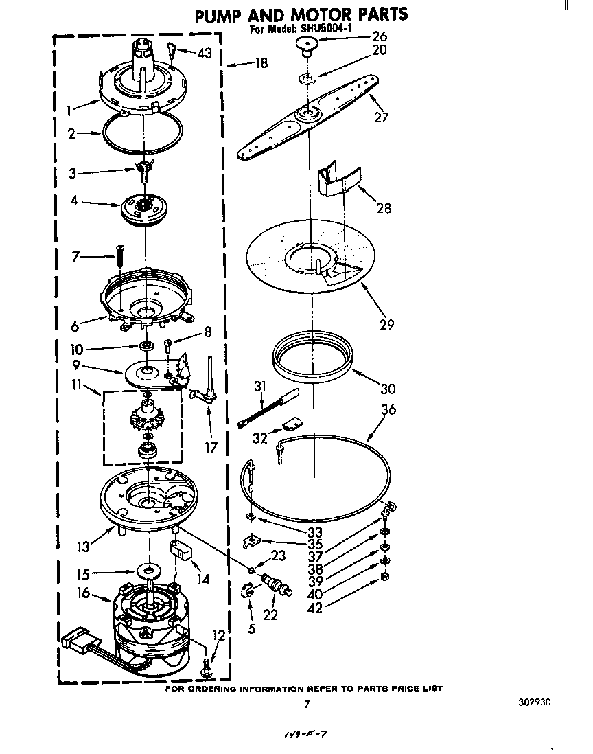 PUMP AND MOTOR