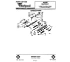 Whirlpool SHU90041 console diagram
