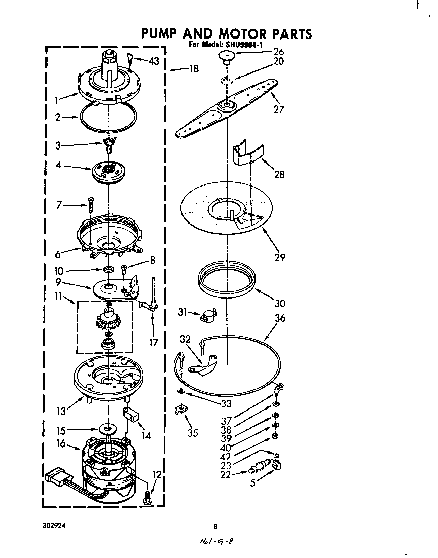 PUMP AND MOTOR