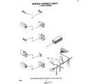 Whirlpool SHF5504W0 wiring harness diagram