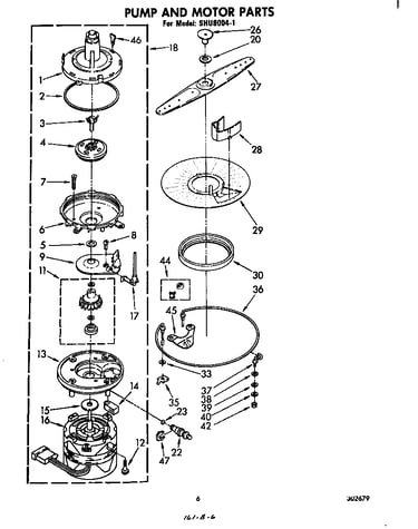 Pump and motor