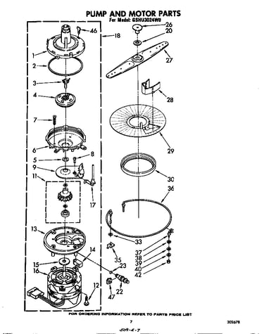 Pump and motor