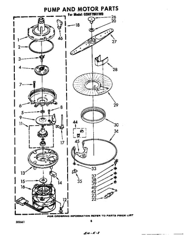 Pump and motor
