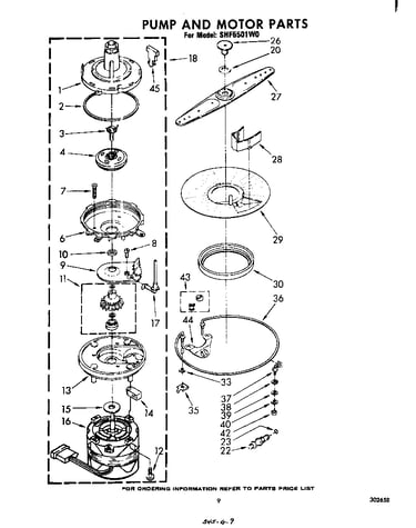 Pump and motor