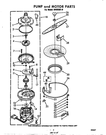 Pump and motor