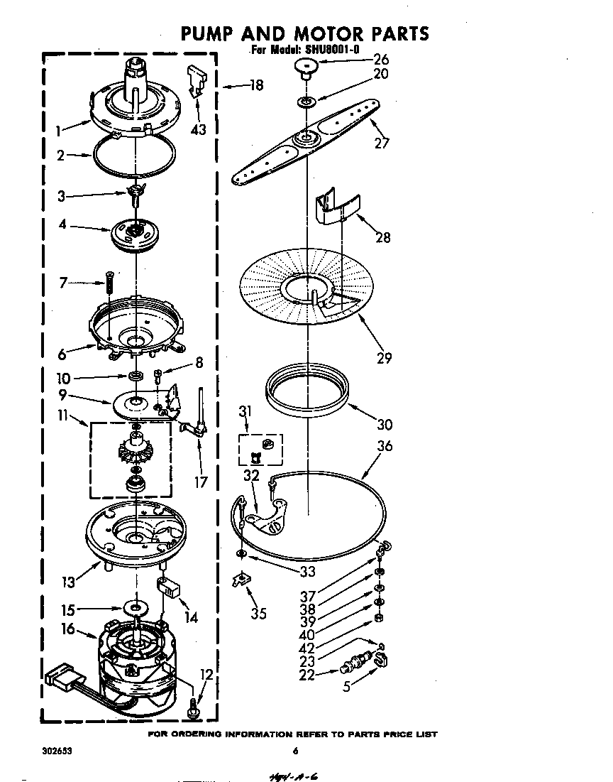 Pump and motor