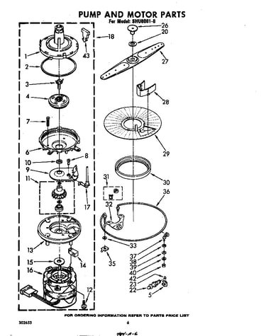 Pump and motor