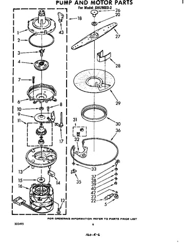 Pump and motor