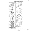 Whirlpool GSHF7804W0 pump and motor diagram