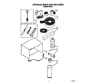 Whirlpool RE123A1 optional diagram