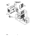 Whirlpool RE81A cabinet diagram