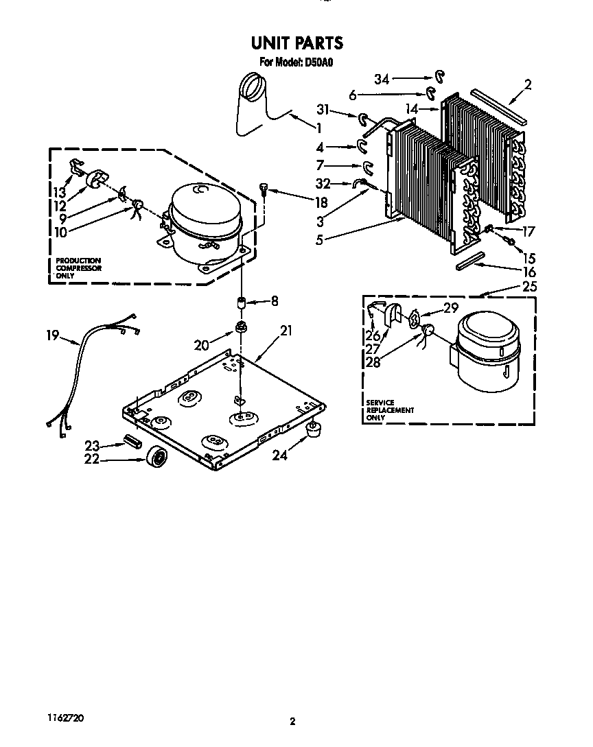 Unit parts