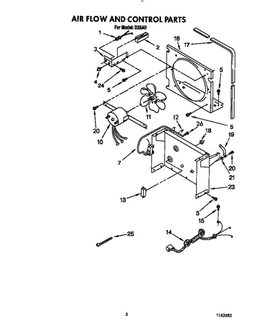 Air flow and control parts