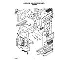 Whirlpool RH81 air flow and control diagram
