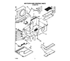 Whirlpool BFR1231 air flow and control diagram