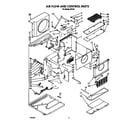 Whirlpool RE123 air flow and control diagram
