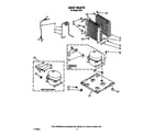 Whirlpool BFD401 unit parts diagram