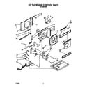 Whirlpool BFR51 air flow and control diagram