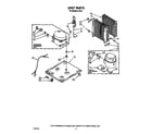 Whirlpool BFD400 unit parts diagram