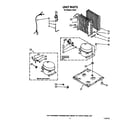 Whirlpool BFD300 unit parts diagram