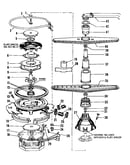 ^motor, heater, and spray arm