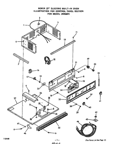 Control panel