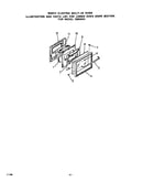 Lower oven door