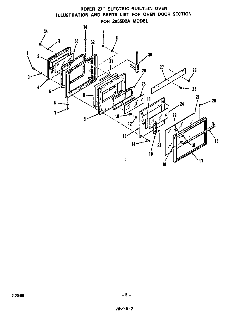 Oven door