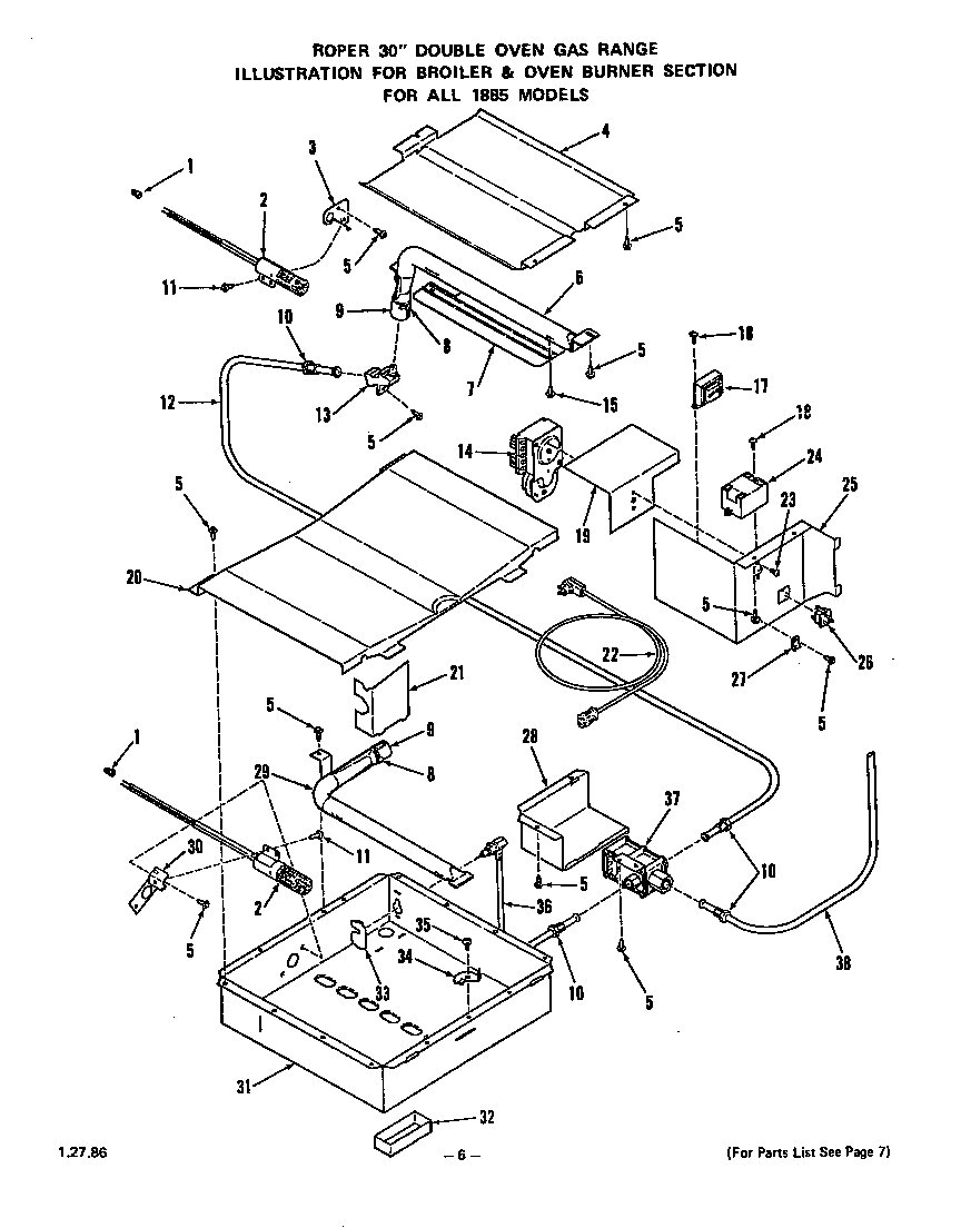 BROILER AND OVEN BURNER