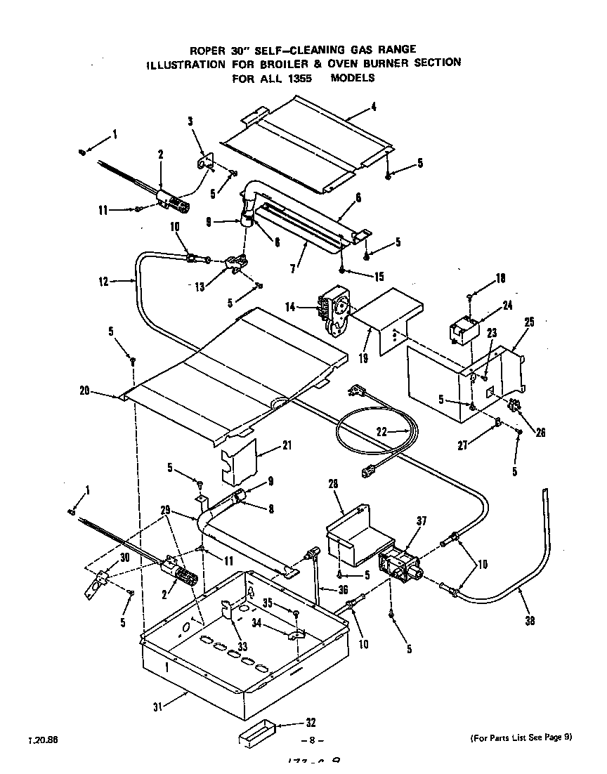 BROILER AND OVEN BURNER