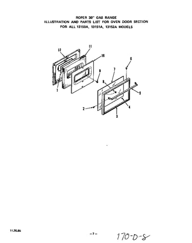 Oven door