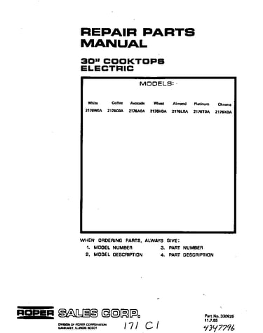 Cover page