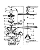 ^motor, pump, spray arm