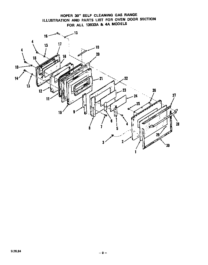 Oven door