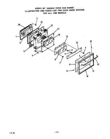 Oven door