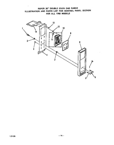 Control panel